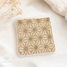 Lingette démaquillante Asanoha Beige