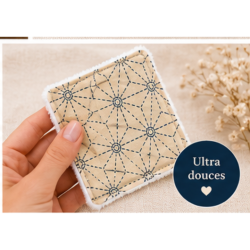 Lingette démaquillante Asanoha Beige
