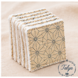 Lingette démaquillante Asanoha Beige
