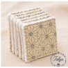 Lingette démaquillante Asanoha Beige